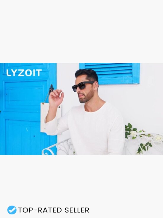 Oversized Square Sunglasses for Big Wide Heads XL XXL Polarized UV400 Protection main image 6